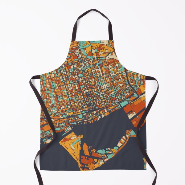 Item preview, Toronto Map - Mosaic - Retro Colors designed and sold by HomeCities.