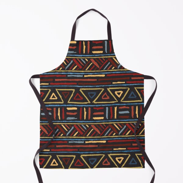 Item preview, Multi-Pattern Afri-Aztec Fabric Textured Effect Boho Aesthetics [#209] designed and sold by AfriStyleUK.