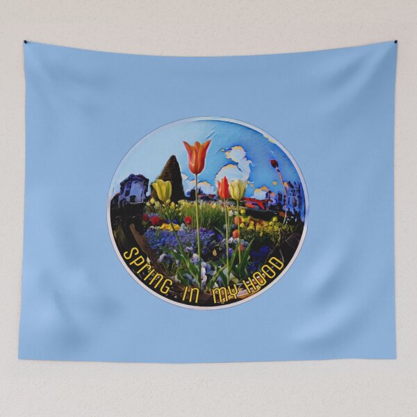 Item preview, Spring with us - colorful flowers photo collage with lettering designed and sold by kikidu21.