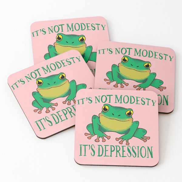 Item preview, It's not modesty, it's depression... designed and sold by BirdWithHat.