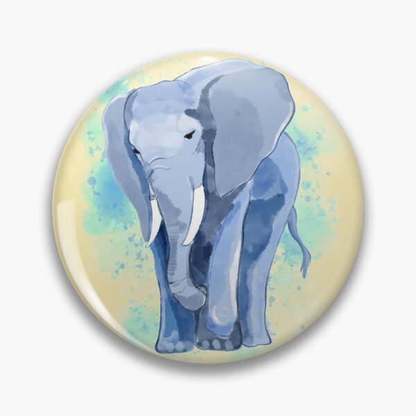 Item preview, Watercolor elephant designed and sold by Djalyarin.