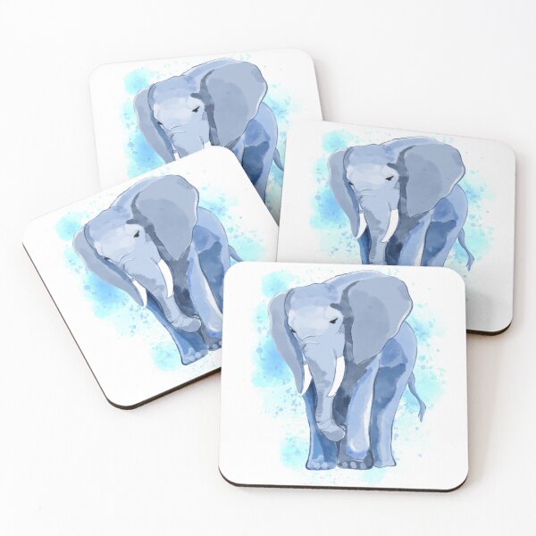 Item preview, Watercolor elephant designed and sold by Djalyarin.