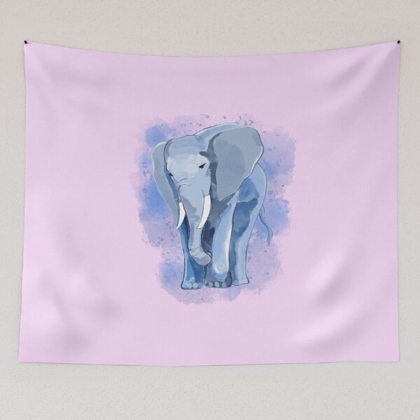 Item preview, Watercolor elephant designed and sold by Djalyarin.