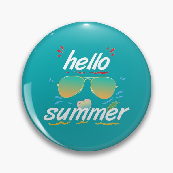Item preview, Sommer T-Shirt, Hello Summer designed and sold by AMZIL-ZA.