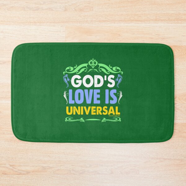 Item preview, God's Love is Universal (Spiritual Encouragment) Christian Quotes designed and sold by HeartCrushes4u.