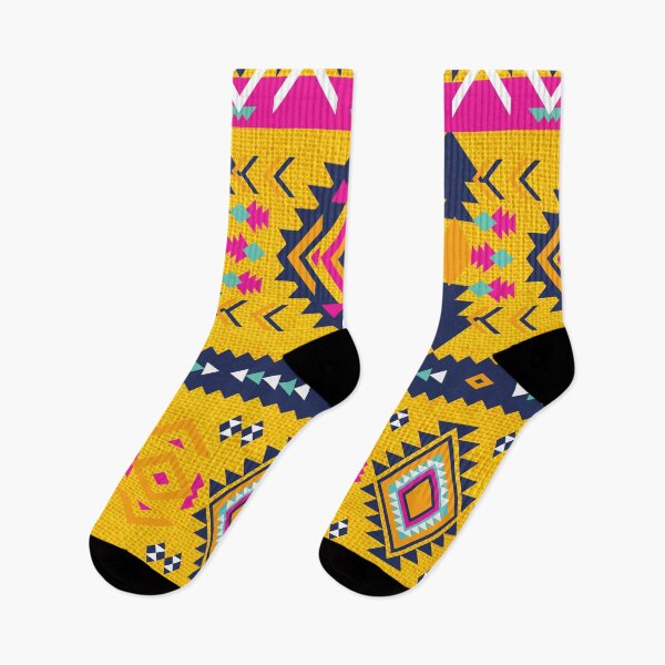 Item preview, Multi-Pattern Afri-Aztec Fabric Textured Effect Boho Aesthetics [#210] designed and sold by AfriStyleUK.