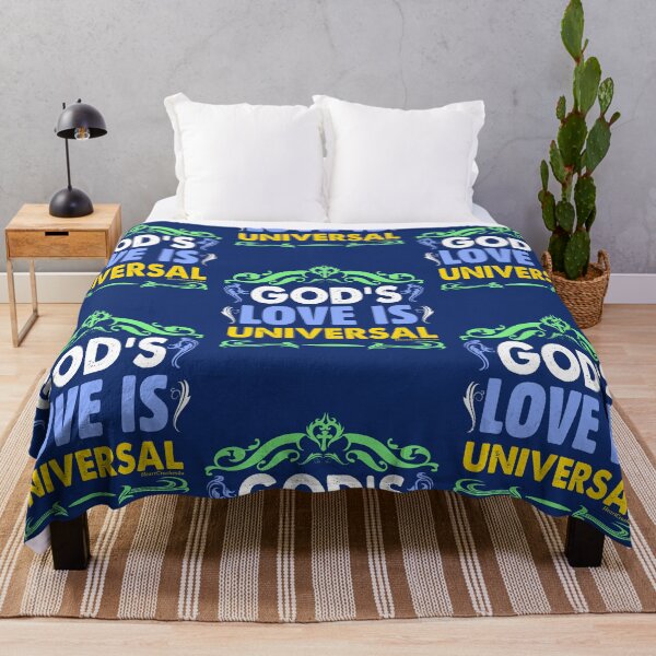 Item preview, God's Love is Universal (Spiritual Encouragment) Christian Quotes designed and sold by HeartCrushes4u.