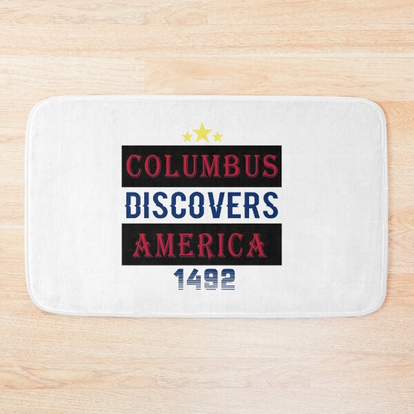 Item preview, funny Columbus Day Columbus discovers America 1492, gift idea for Columbus day, holiday national and international day, October 12.1492  designed and sold by Mac Store.
