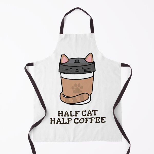 Artikelvorschau, Halbe Katze, halber Kaffee entworfen und verkauft von AmazingViews.