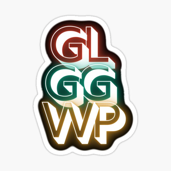 Ggwp Stickers, Unique Designs