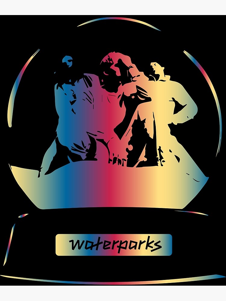 "snow globe waterparks inspired " Poster for Sale by chelseahofmann