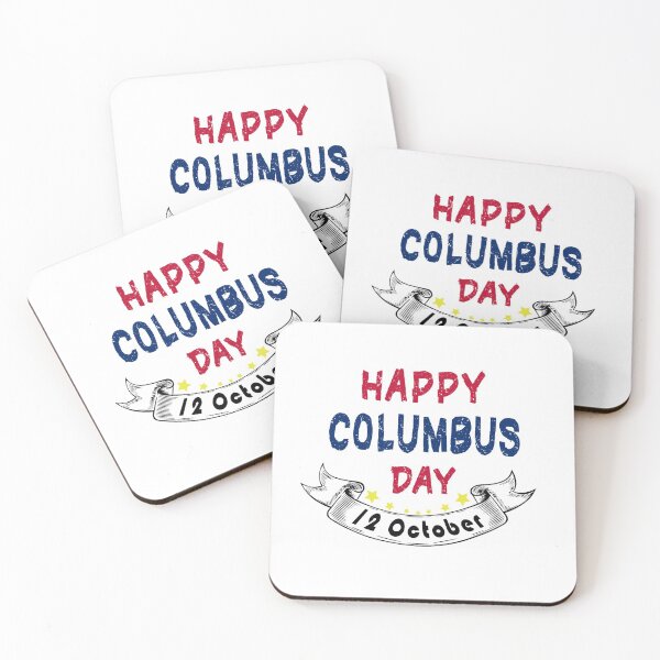 Item preview, funny Columbus Day Happy Columbus day 12 October, gift idea for Columbus day, holiday national and international day, October 12.1492  designed and sold by Mac Store.