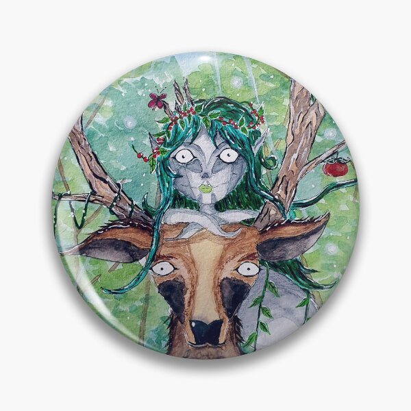 Item preview, Forest Spirit designed and sold by arts-by-mana.
