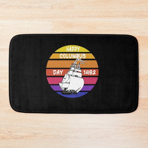 Item preview, funny Columbus Day Happy Columbus Day 1492, gift idea for Columbus day, holiday national and international day, October 12.1492  designed and sold by Mac Store.