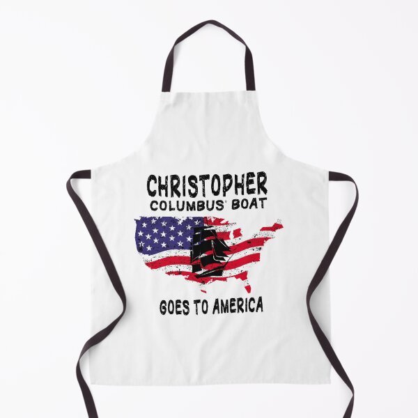 Item preview, funny Columbus Day Christopher Columbus' boat goes to America, gift idea for Columbus day, holiday national and international day, October 12.1492 designed and sold by Mac Store.