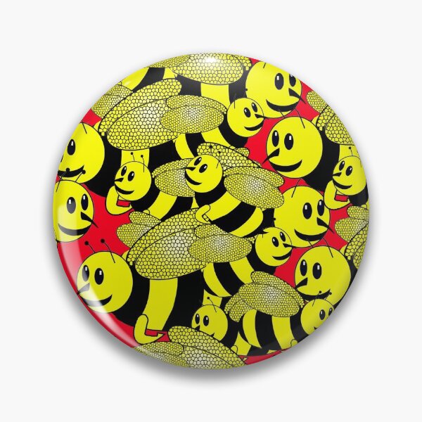 Item preview, Busy Bee on red designed and sold by TerenceLacey.