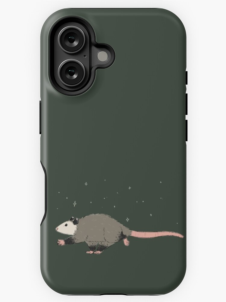 Thumbnail 1 of 4, iPhone Case, Big Step Possum designed and sold by InkAndSwords.