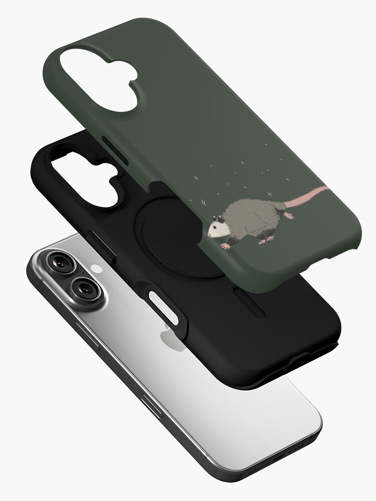 Thumbnail 2 of 4, iPhone Case, Big Step Possum designed and sold by InkAndSwords.