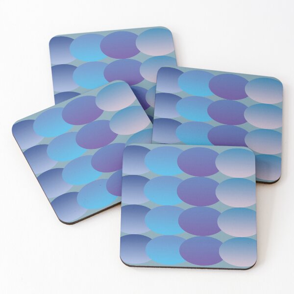 Item preview, Blue and purple gradient oval pattern designed and sold by PandLcreations.