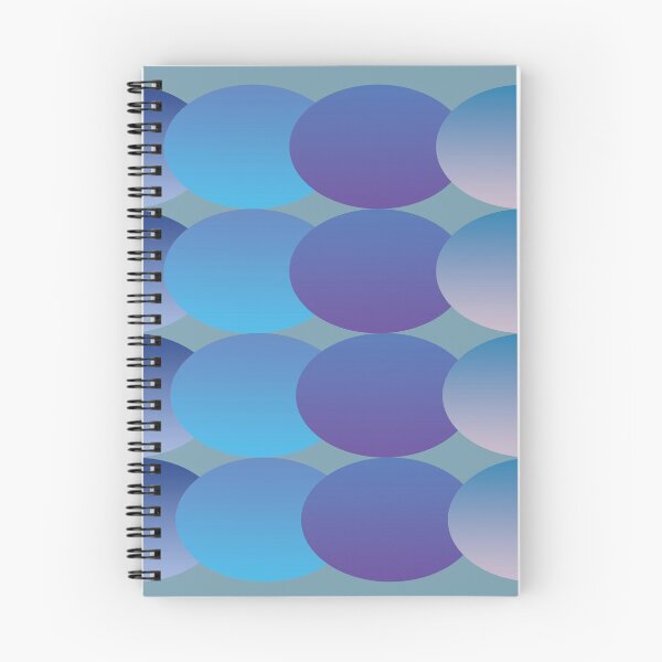 Item preview, Blue and purple gradient oval pattern designed and sold by PandLcreations.
