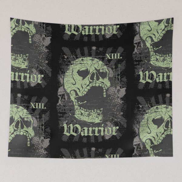 Item preview, Warrior Skull designed and sold by lunegreiros.