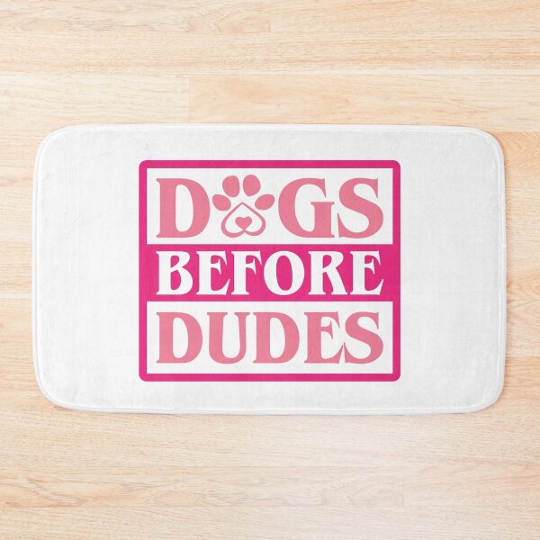 Item preview, Dogs Before Dudes - Funny pet quotes designed and sold by DebbisPalette.