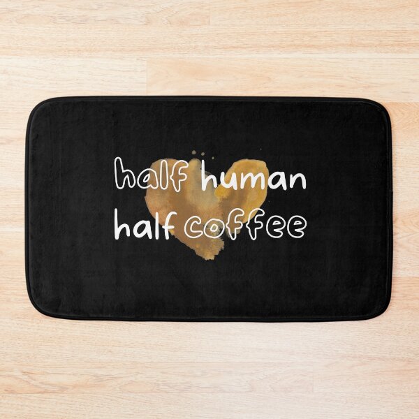 Item preview, Half Human Half Coffee- Funny Design designed and sold by Vibing-Right.