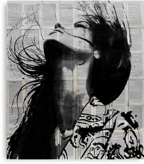 "wild flower" Canvas Print by LouiJover | Redbubble