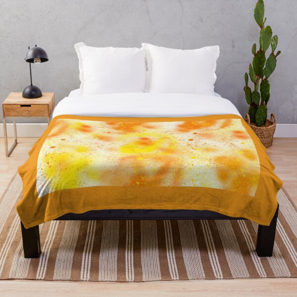 Item preview, Yellow orange splatter  designed and sold by headtrackerart.