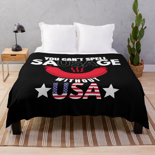 Item preview, You Can’t Spell Sausage Without USA designed and sold by Mixture-DESIGN.