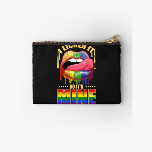 Item preview, I Licked It So Its Mine Rainbow Lips  designed and sold by wavatipton.