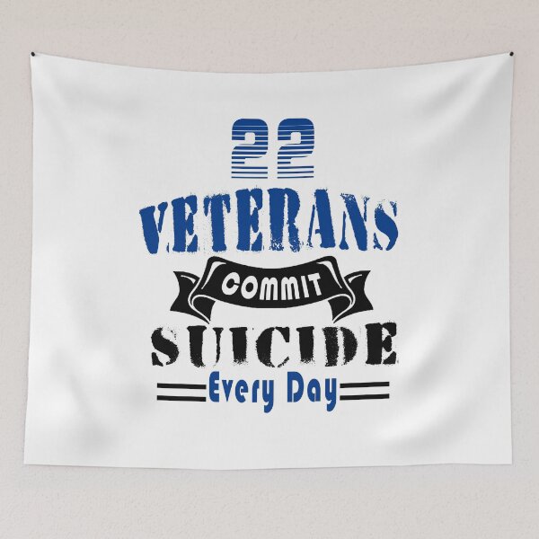 Item preview, happy veterans day 22 Veterans Commit Suicide Every Day, gift idea for veterans day, holiday national and international day,11 November designed and sold by Mac Store.