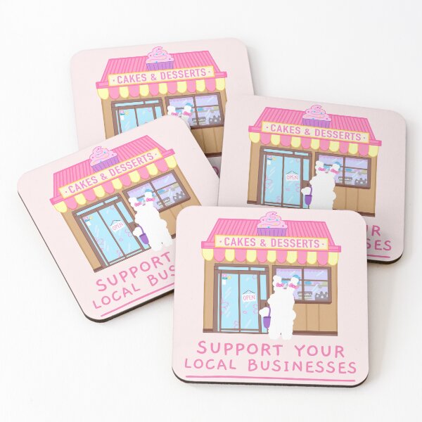 Item preview, Support Local Businesses. designed and sold by TheGoToStore.