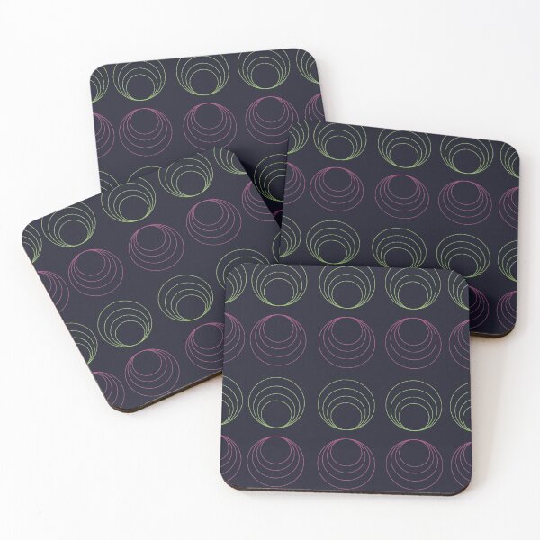 Item preview, Vintage Circle Green and Pink designed and sold by Mr. Reis Design.