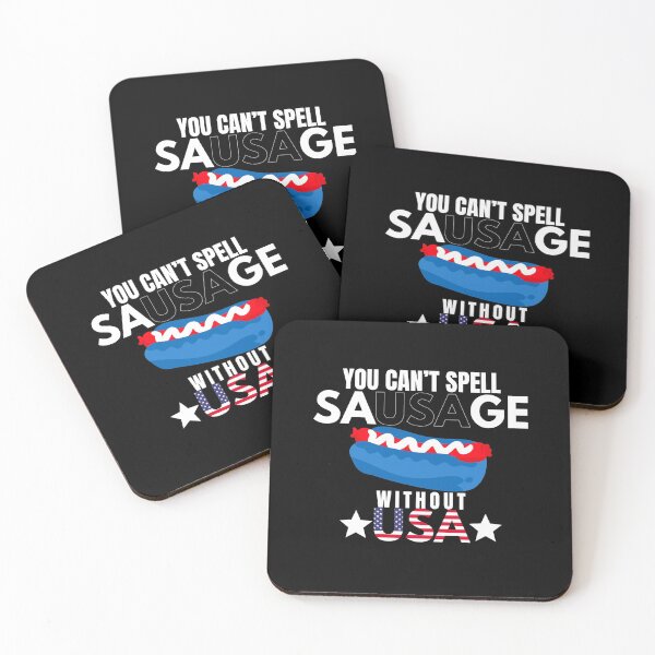 Item preview, You Can’t Spell Sausage Without USA designed and sold by Mixture-DESIGN.