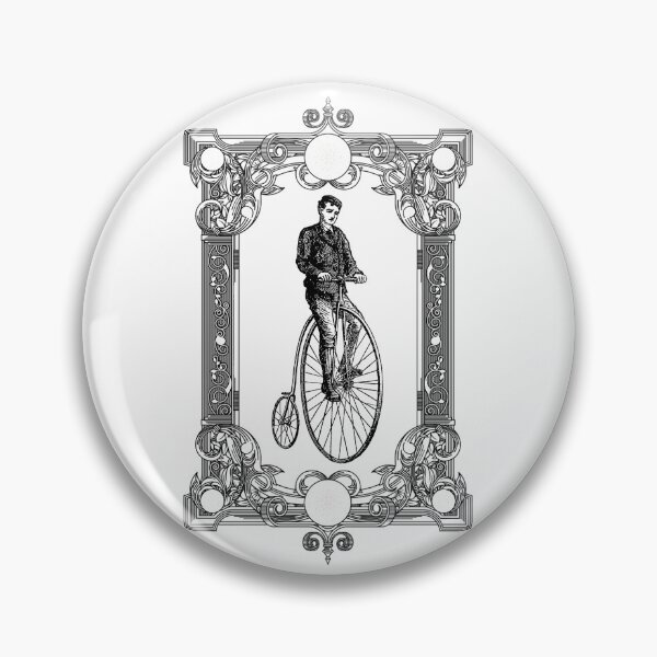 Artikelvorschau, Bicycling - Vintage High Bike Man entworfen und verkauft von NoelNimmad.