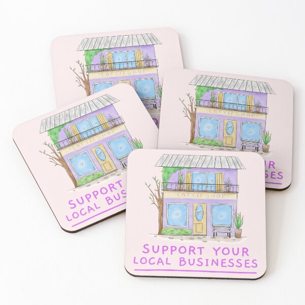 Item preview, Support Local Businesses. designed and sold by TheGoToStore.