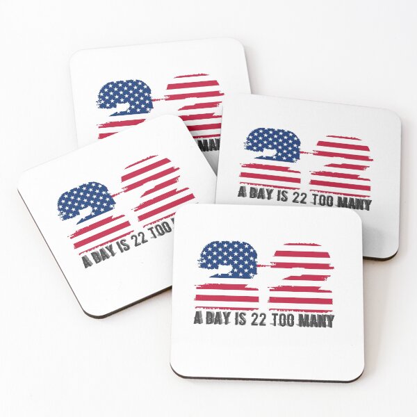 Item preview, happy veterans day 22 A Day is 22 Too Many, gift idea for veterans day, holiday national and international day,11 November designed and sold by Mac Store.
