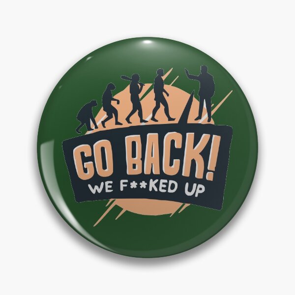 Item preview, Go Back! designed and sold by thesircurly.