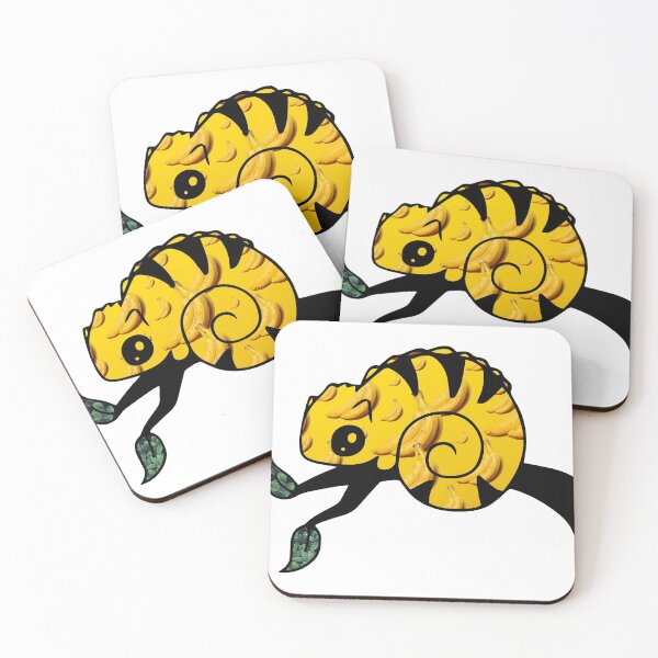Item preview, Banana Chameleon on Treebranch designed and sold by BuzzySpaceBee.