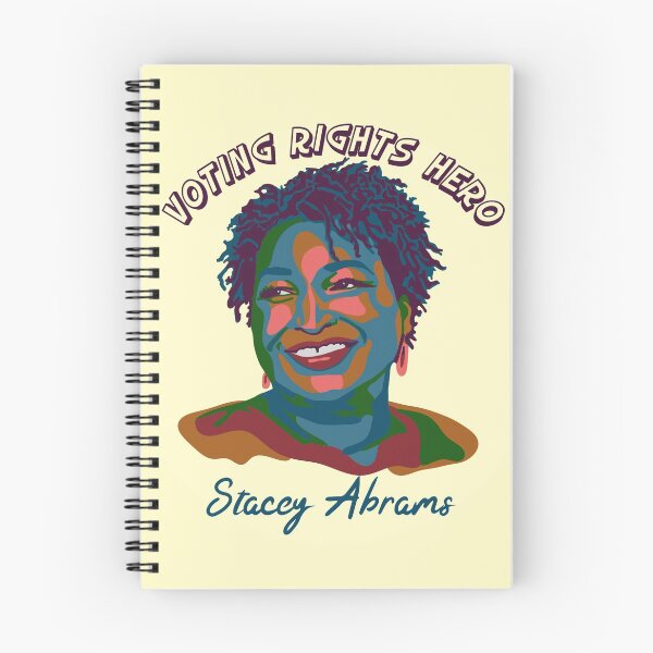 Item preview, Voting Rights Hero - Stacey Abrams designed and sold by Unhinged Heather.