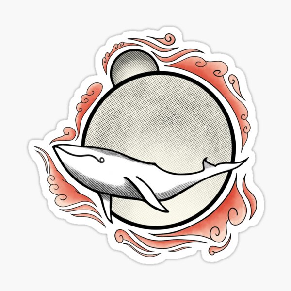 Flying Whales Sticker