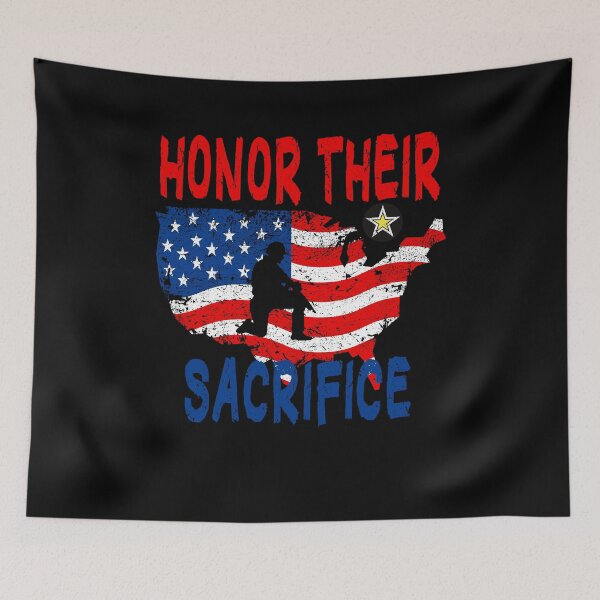 Item preview, happy veterans day Honor Their Sacrifice Memorial Day, gift idea for veterans day, holiday national and international day,11 November designed and sold by Mac Store.