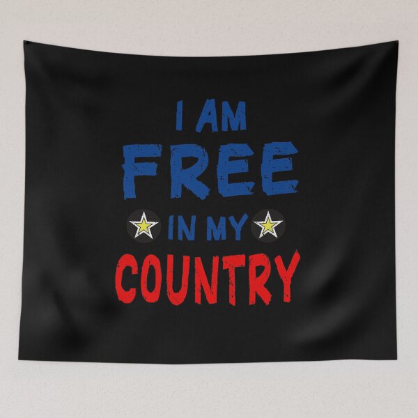 Item preview, happy veterans day I am free in my country, gift idea for veterans day, holiday national and international day,11 November designed and sold by Mac Store.