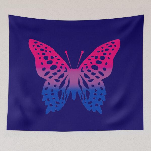 Item preview, Pride BI butterfly  designed and sold by Monkey204.