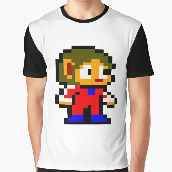 Vista previa del artículo con la obra «Alex Kidd Pixel Art», diseñado y vendido por Retroperks.
