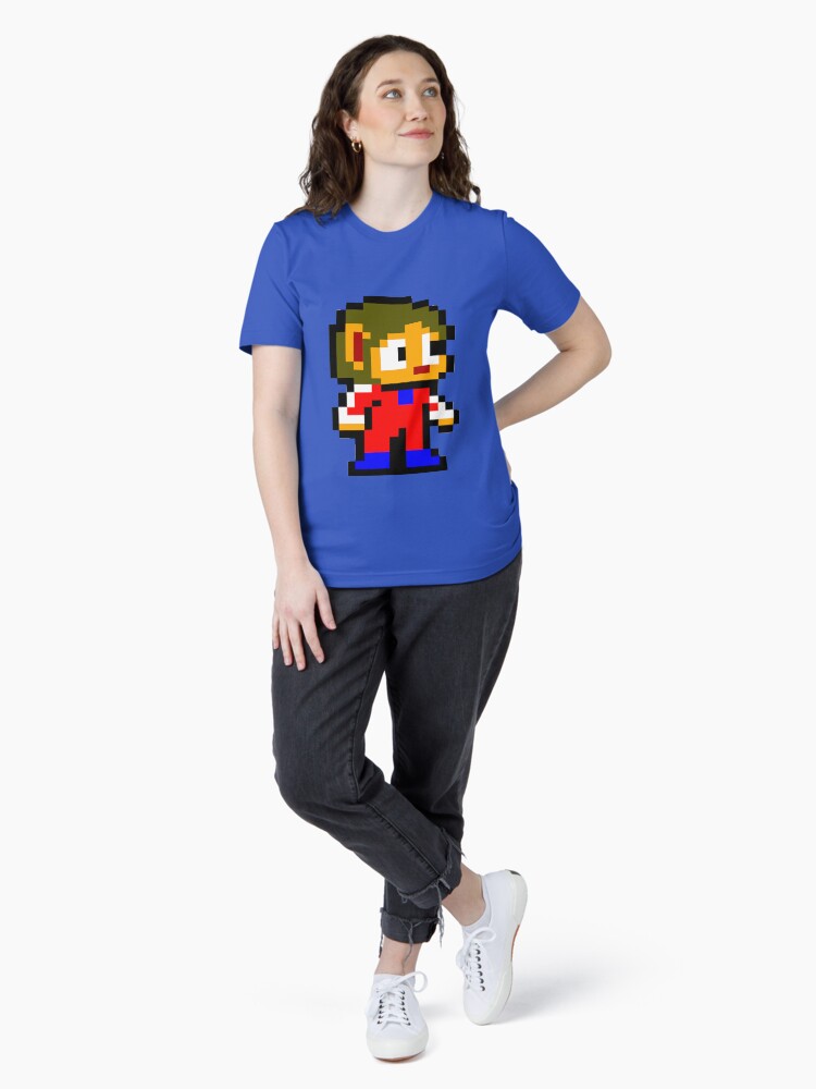 Thumbnail 4 of 7, Essential T-Shirt, Alex Kidd Pixel Art designed and sold by djspacegr.