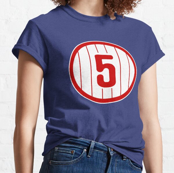 Richie Allen Philadelphia Phillies Women's Royal Roster Name & Number T- Shirt 