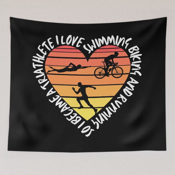 Item preview, I Became A Triathlete designed and sold by Sonatablue.