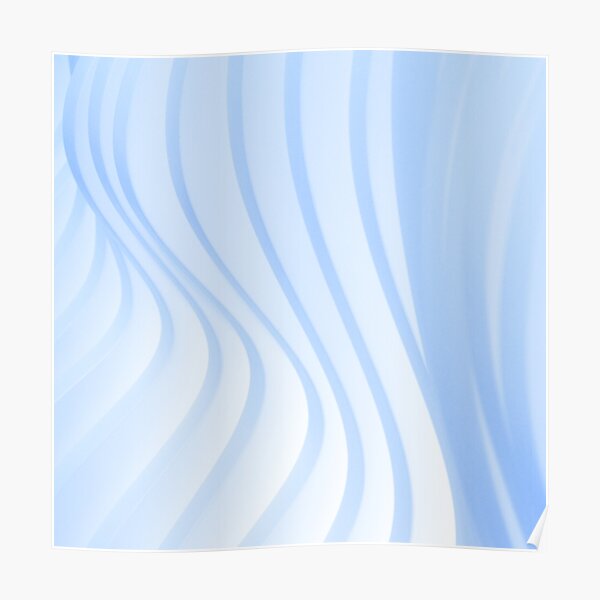 "Baby blue" Poster by Collection2022 Redbubble